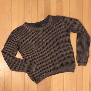 Beautiful Gold Metallic Holiday Sweater